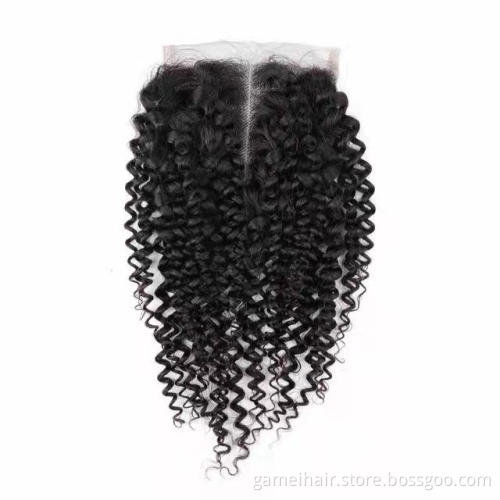 Wholesale Water Wave hair Long  Weft Weave Extensions Raw Vendor Virgin Brazilian Water Wave Human Hair Bundles with Closure